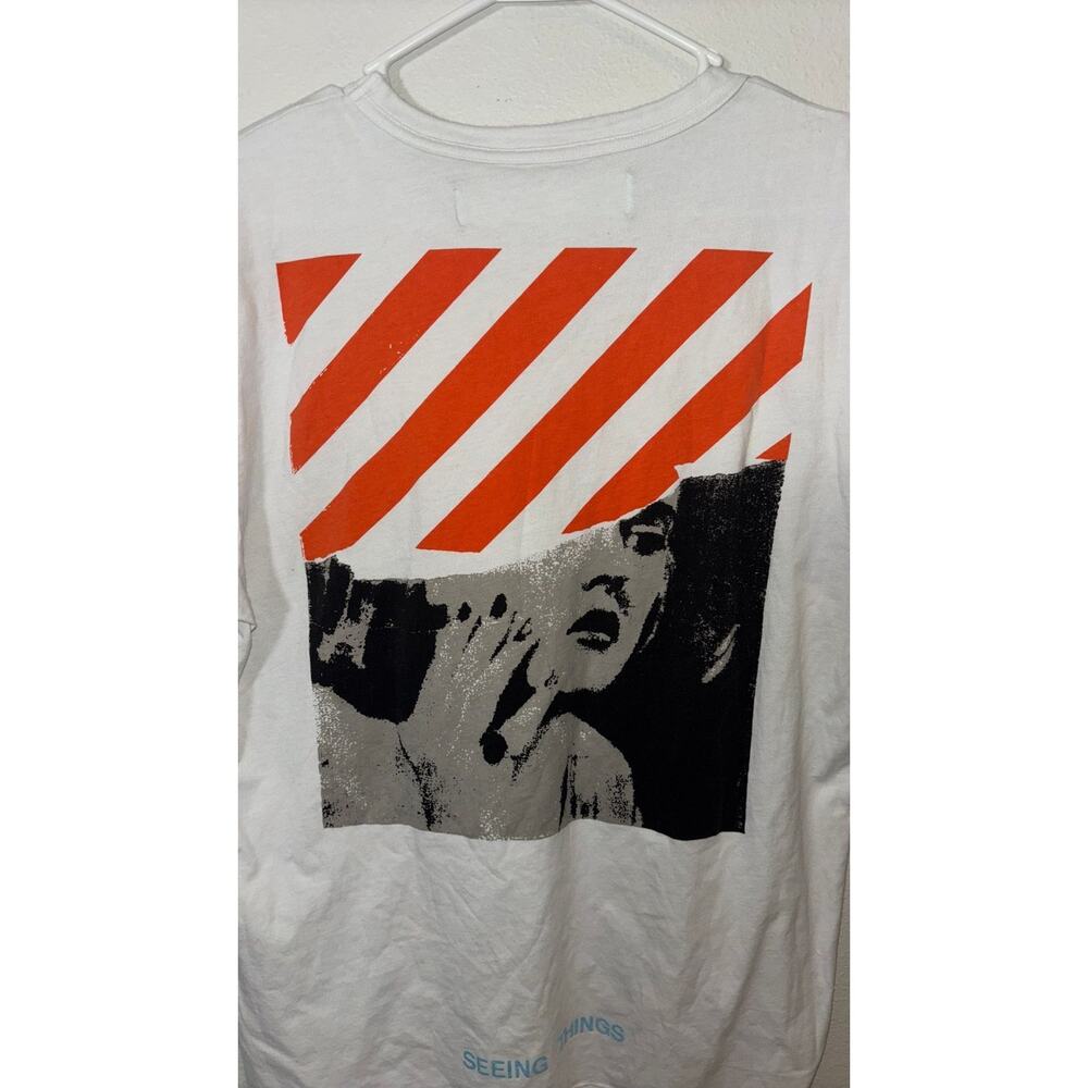 Off White Marilyn Monroe Seeing Things tee Large